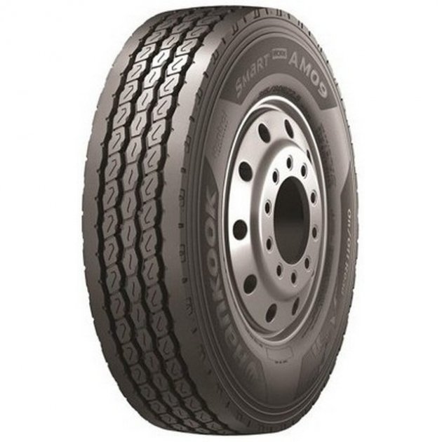 Шина вантажна HANKOOK 13R22,5 156/150K Smart work AM09, універсальна, (3002539)